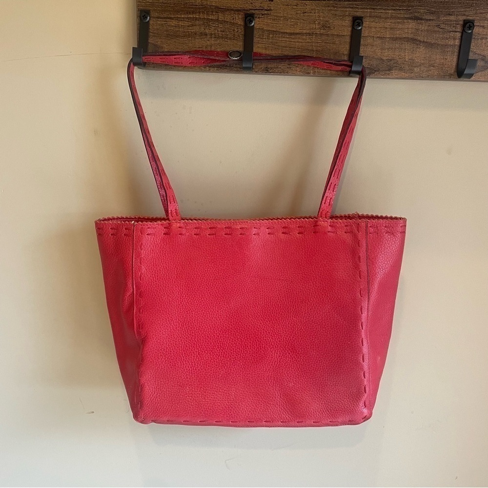 Red Chico’s purse Leather